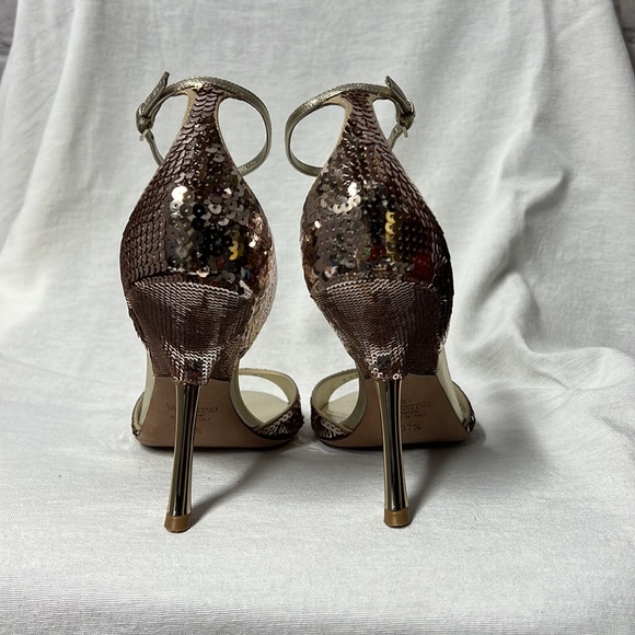 Valentino gold sequin heels - Picture 6 of 13